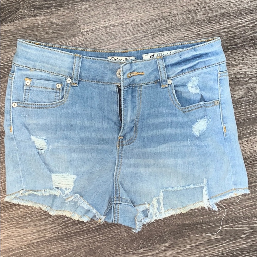 Light Blue Jean Shorts